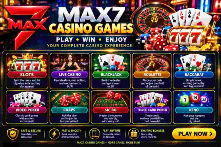 max7 casino games